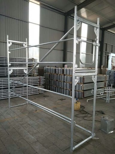 Figure 6 - A Frame Scaffold Handrail