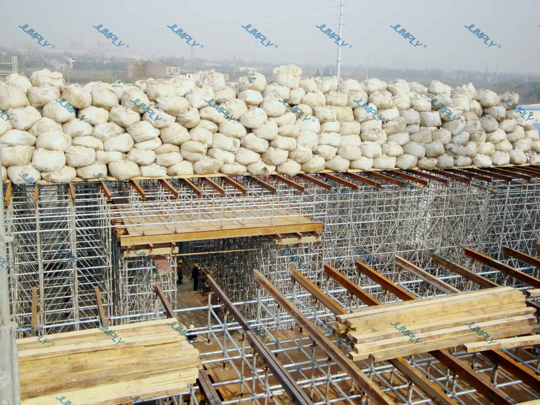 System Scaffolding for Railway Station