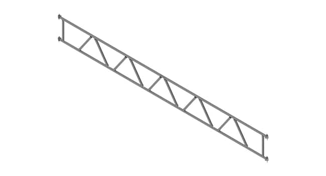 Poutre de treillis triangulaire, 004672