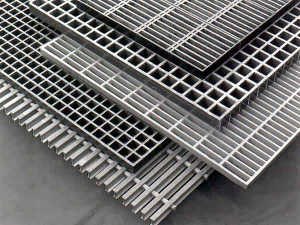 various types of steel gratings