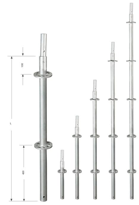 ringlock standard sizes